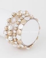 Shiny Clover Beaded Bracelet - Palazzo Couture Online