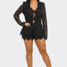Short Set (Black) - Palazzo Couture Online