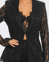 Short Set (Black) - Palazzo Couture Online