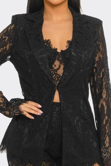 Short Set (Black) - Palazzo Couture Online