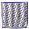 navy luxe bandana scarf with border detail front view