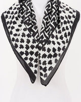 Signature Multi - Print Bandana - Black X2 - Palazzo Couture Online