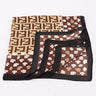 Signature Multi - Print Bandana - Brown - Palazzo Couture Online