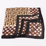 brown signature multi-print bandana flat lay