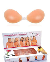 Silicone Bra Invisible Support for Backless Styles - invisible nipple covers for backless dresses
