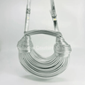 Silver Serpentine Rope Hobo HandBag - Palazzo Couture Online