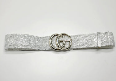 Silver Wave Belt Silver - Palazzo Couture Online