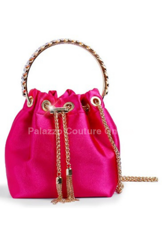 Simone Babe Handbag (Fuchsia) One Size / Fuchsia Hand Bag