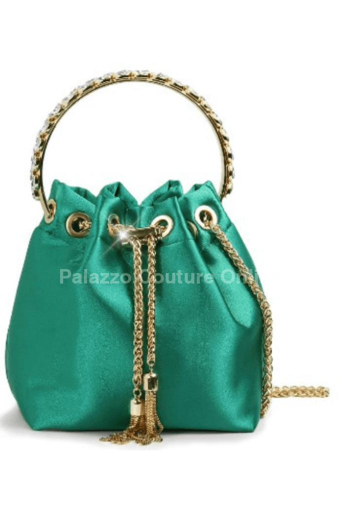 Simone Babe Handbag (Green) One Size / Green Hand Bag