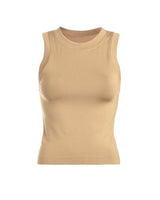 Simple Comfy Basic Top (Nude) - Palazzo Couture Online