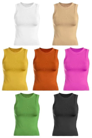 Simple Comfy Basic Top  (Nude) - stylish going out top