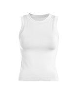 Simple Comfy Basic Top (White) - Palazzo Couture Online