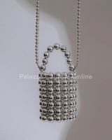 So Classy Handbag (Silver) - Palazzo Couture Online