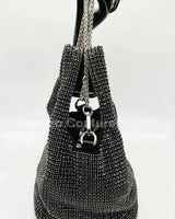 Soft Mesh Bag Discotheque (Black) - stylish purse for going out