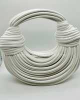 Spaghetti Handbag Doble kont (White) - Palazzo Couture Online
