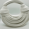 Spaghetti Handbag Doble kont (White) - Palazzo Couture Online