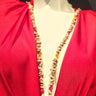Sparkling Starfish Gemstone Necklace in Pink Gold for women - fashion jewelry by Palazzo Couture