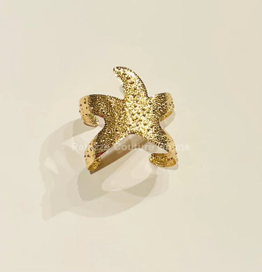 Starfish Serenity Bracelet (Gold) - Palazzo Couture Online