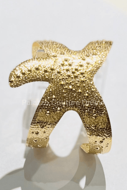 Starfish Serenity Bracelet (Gold) Gold
