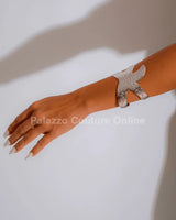 Starfish Serenity Bracelet (Silver) for women - fashion jewelry by Palazzo Couture