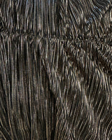 Starlit Bronze Metallic Halter Maxi Dress - Palazzo Couture Online