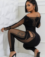 Straight Up Jumpsuit - Palazzo Couture Online