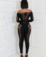 Straight Up Jumpsuit - Palazzo Couture Online