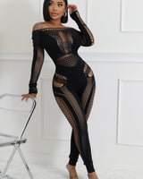 Straight Up Jumpsuit - Palazzo Couture Online