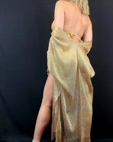 Sunset Breeze Kimono Cover-Up (Gold) - view 4