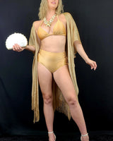 Sunset Breeze Kimono Cover-Up (Gold) - view 5
