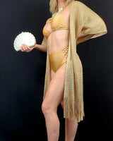 Sunset Breeze Kimono Cover - Up (Gold) - Palazzo Couture Online