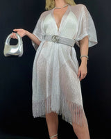 Sunset Breeze Kimono Cover - Up (white) - Palazzo Couture Online