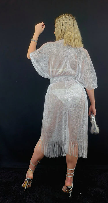 Sunset Breeze Kimono Cover - Up (white) - Palazzo Couture Online