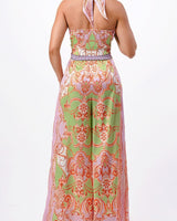 Sunset Mosaic Convertible Palazzo Jumpsuit - Palazzo Couture Online