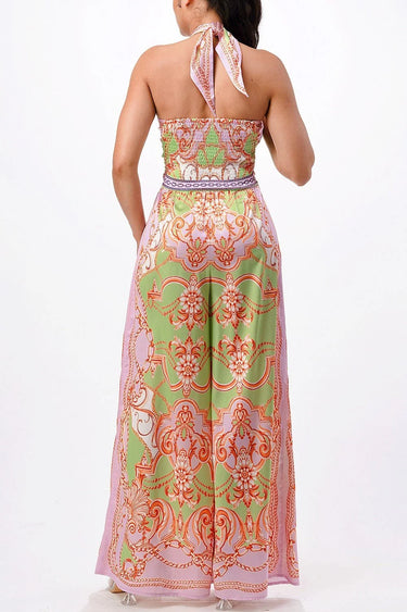 Sunset Mosaic Convertible Palazzo Jumpsuit - chic one-piece by Palazzo Couture