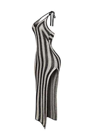 The Sunset Siren Crochet Maxi Dress - tropical resort outfit for women