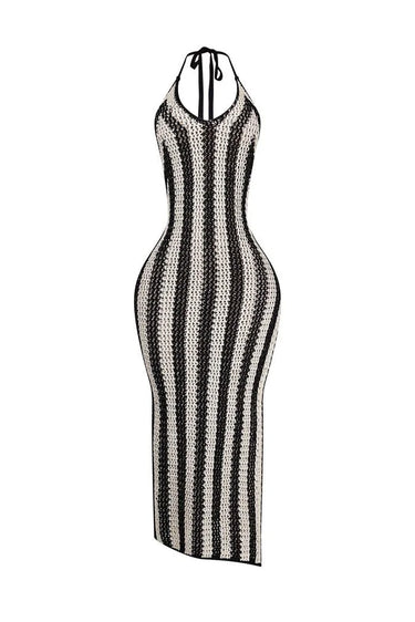 The Sunset Siren Crochet Maxi Dress - women's swimsuit cover up