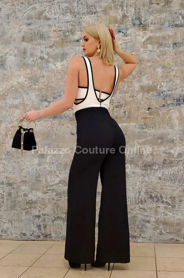 Take Over Jumpsuit (Black) - elegant jumpsuit for parties and events