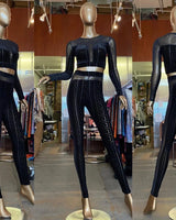 Tease You Pants Set full body look paired with heels and accessories
