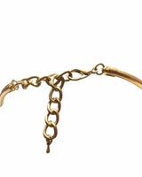 Textured Statement Choker - Gold - Palazzo Couture Online