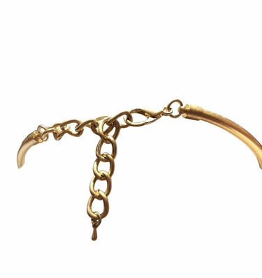 Textured Statement Choker - Gold - Palazzo Couture Online