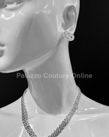 Timeless Harmony Jewelry Set (Silver) - Palazzo Couture Online