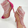 Tisha High Heel Ankle Boots (Pink) for women - stylish heels by Palazzo Couture