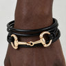 Polished Toggle Wrap Rope Bracelet | Palazzo Couture