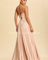Unforgettable Moments Maxi Dress (Champagne) - Palazzo Couture Online