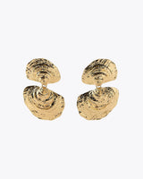 Tidal Bloom Drop Earrings-Gold - view 2