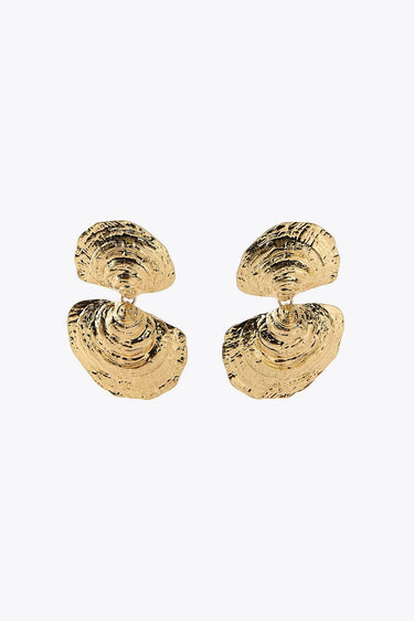 Tidal Bloom Drop Earrings-Gold - view 2