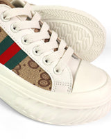 Urban Luxe Evander Monogram Sneakers - Palazzo Couture Online