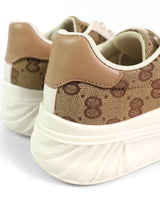 Urban Luxe Evander Monogram Sneakers - Palazzo Couture Online