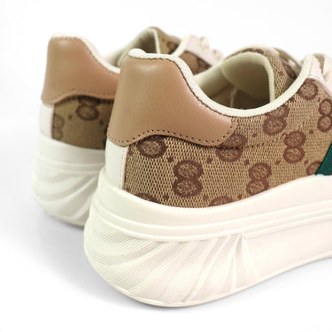 Urban Luxe Evander Monogram Sneakers - Palazzo Couture Online